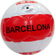 E40770-2 Мяч футбольный "Barcelona", машинная сшивка (красно/белый)