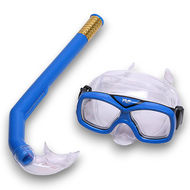 E41234 Набор для плавания детский маска+трубка (ПВХ) (синий) , 10021829, 11.ПЛЯЖНЫЙ ОТДЫХ