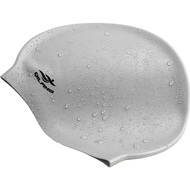 E41561 Шапочка для плавания силиконовая взрослая (серебро), 10021935, Шапочки силиконовые
