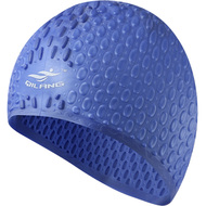 E41538 Шапочка для плавания силиконовая Bubble Cap (синяя), 10021949, Шапочки силиконовые