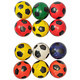 E41780 Эспандер кистевой мяч ПУ, 6,3 см (радуга футбола)