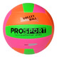 E40006-4 Мяч волейбольный (оранжево/салат/розовый), PU 2.7, 235 гр, машинная сшивка
