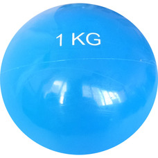 MB1 Медбол 1 кг., d-12см. (голубой) (E41876)