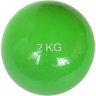 MB2 Медбол 2 кг., d-13см. (салатовый) (E41877), 10022041, МЕДБОЛЫ