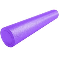 PEF90-14 Ролик для йоги полнотелый 2-х цветный (фиолетовый/фиолетовый) 90х15см. (B34501), 10019288, ЙОГА РОЛИКИ