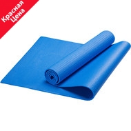 HKEM112-03-BLUE Коврик для йоги, PVC, 173x61x0,3 см (синий), 10019480, КОВРИКИ