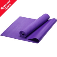 HKEM112-03-PURPLE Коврик для йоги, PVC, 173x61x0,3 см (фиолетовый), 10019496, КОВРИКИ