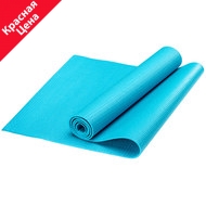 HKEM112-03-SKY Коврик для йоги, PVC, 173x61x0,3 см (голубой), 10019474, КОВРИКИ