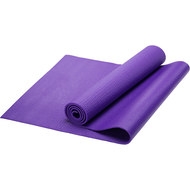HKEM112-04-PURPLE Коврик для йоги, PVC, 173x61x0,4 см (фиолетовый), 10019497, КОВРИКИ