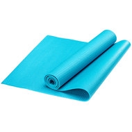 HKEM112-04-SKY Коврик для йоги, PVC, 173x61x0,4 см (голубой), 10019475, PVC/ПВХ