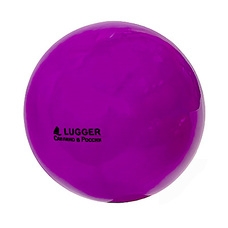 Мяч для художественной гимнастики однотонный, d=15 см (фиолетовый)
